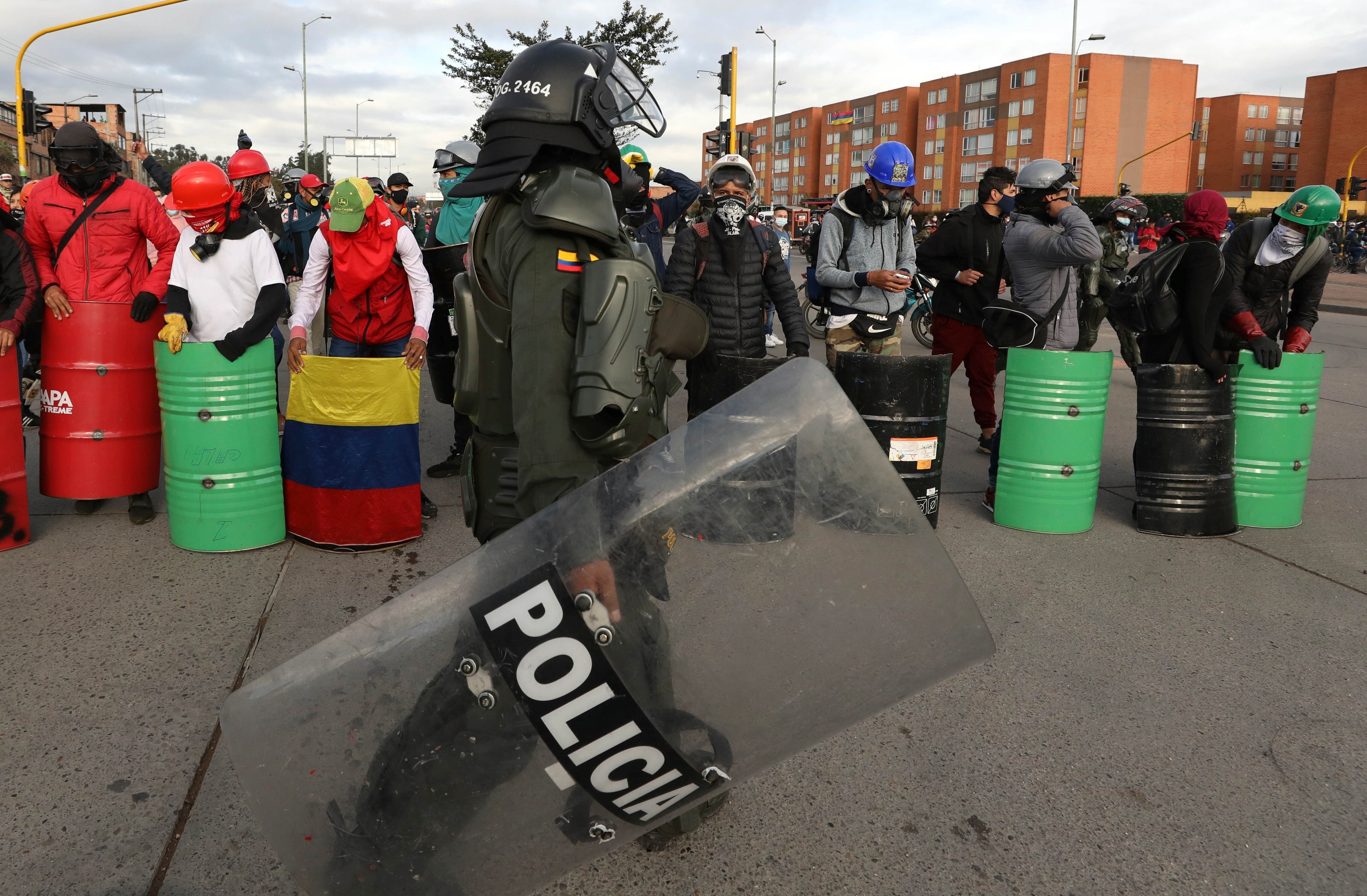 Protesta Bogotá 18 mayo