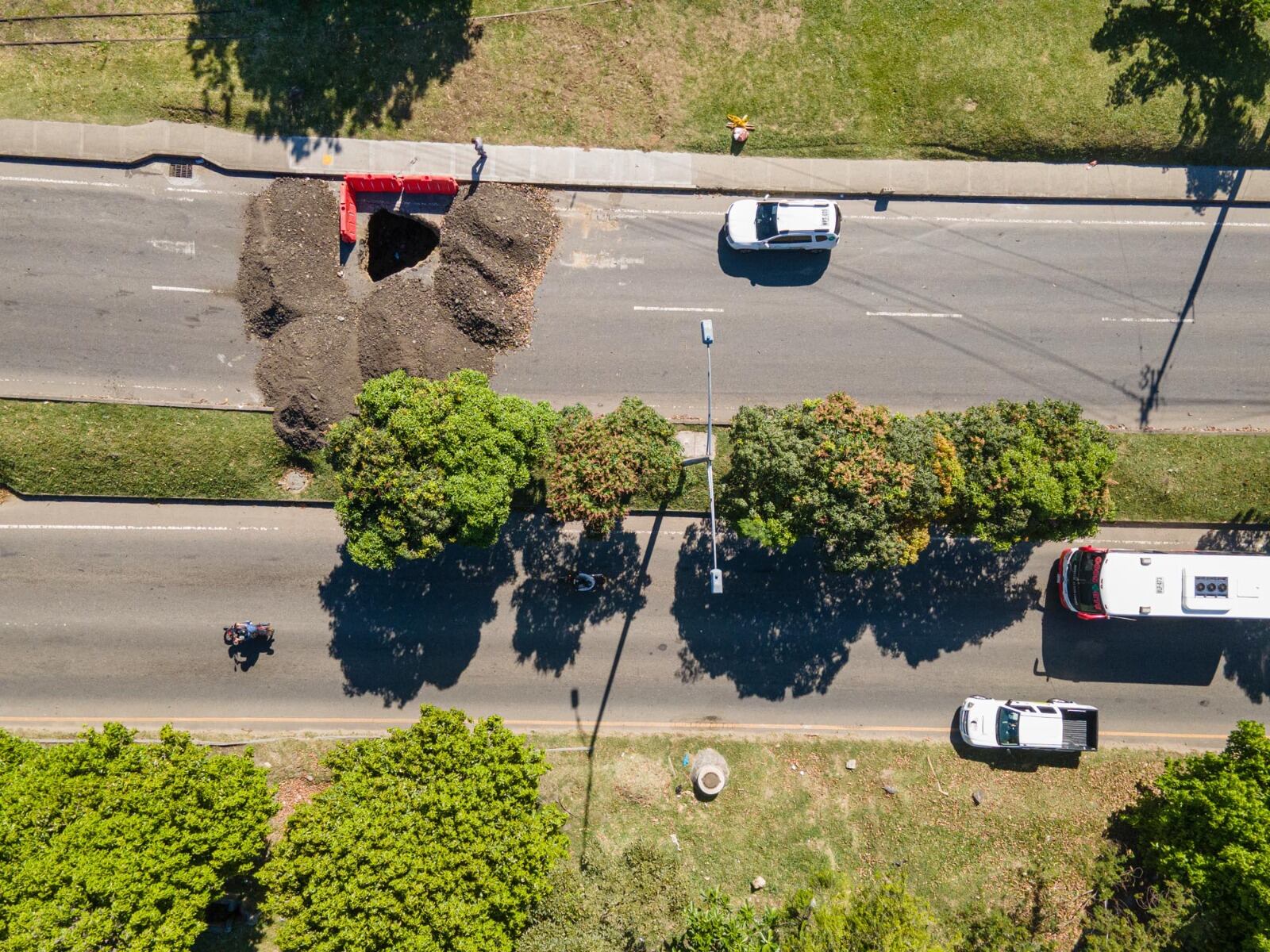 Piden a los conductores tomar vías alternas