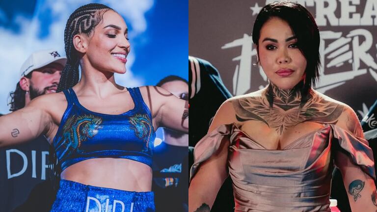Andrea Valdiri expuso lo que le dijo a Yina Calderón en el 'ring' de Stream Fighters 4; nadie lo notó