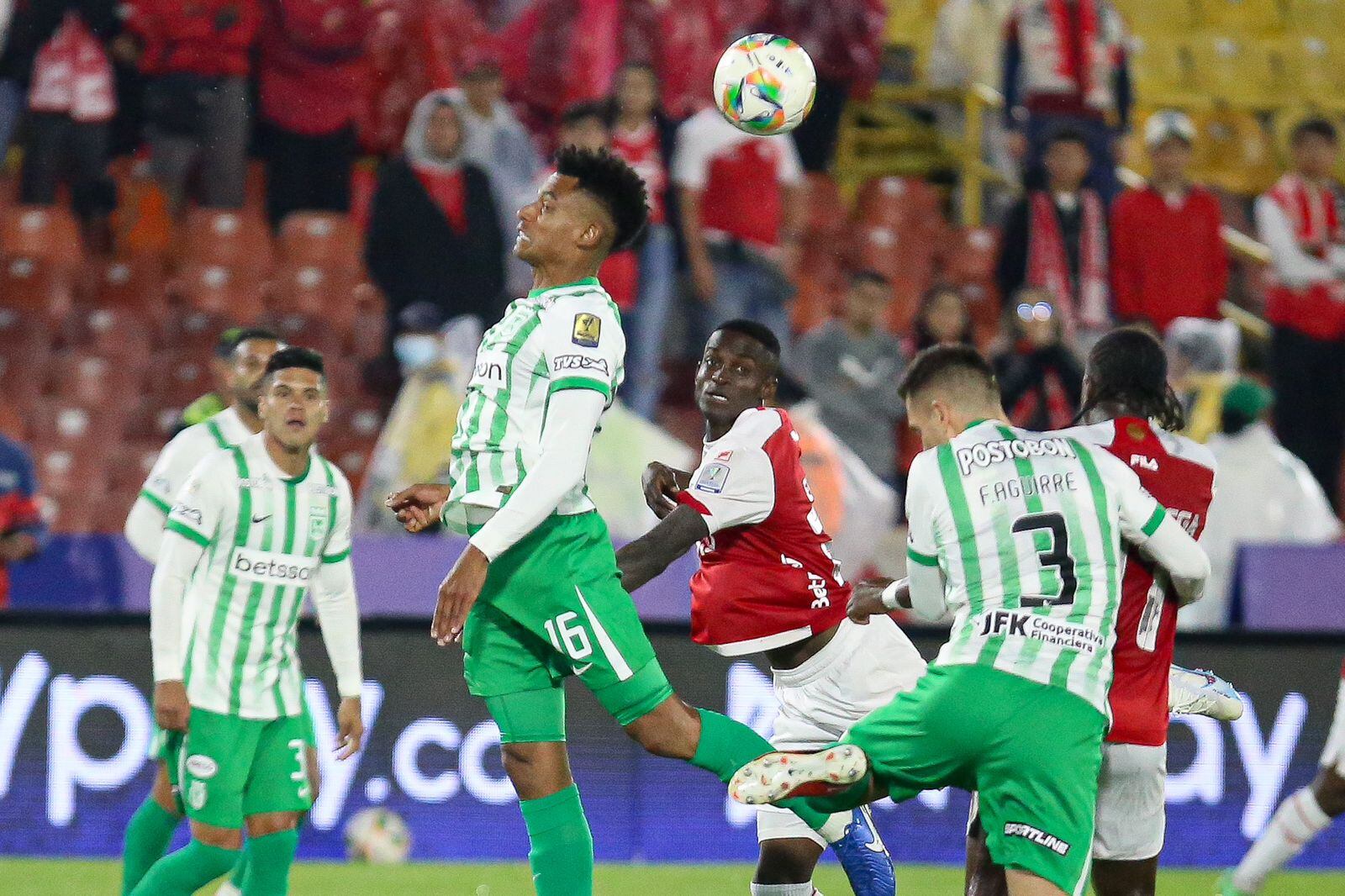 Santa Fe vs. Nacional, este miércoles 12 de febrero de 2025, en El Campín.