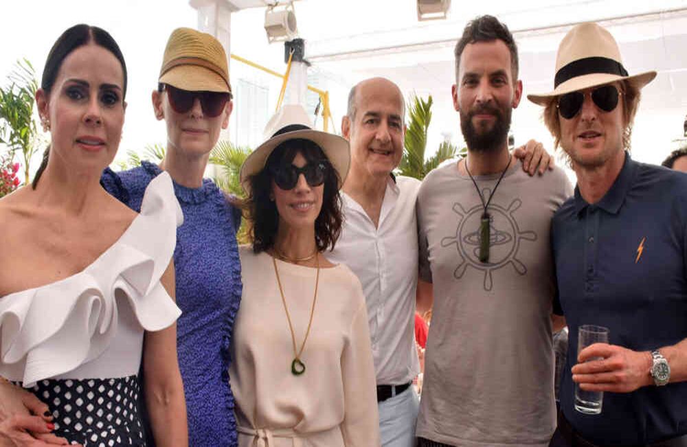 Patricia Tascón, Tilda Swinton, Maribel Verdú, Munir Falah, Sandro Kopp y Owen Wilson.