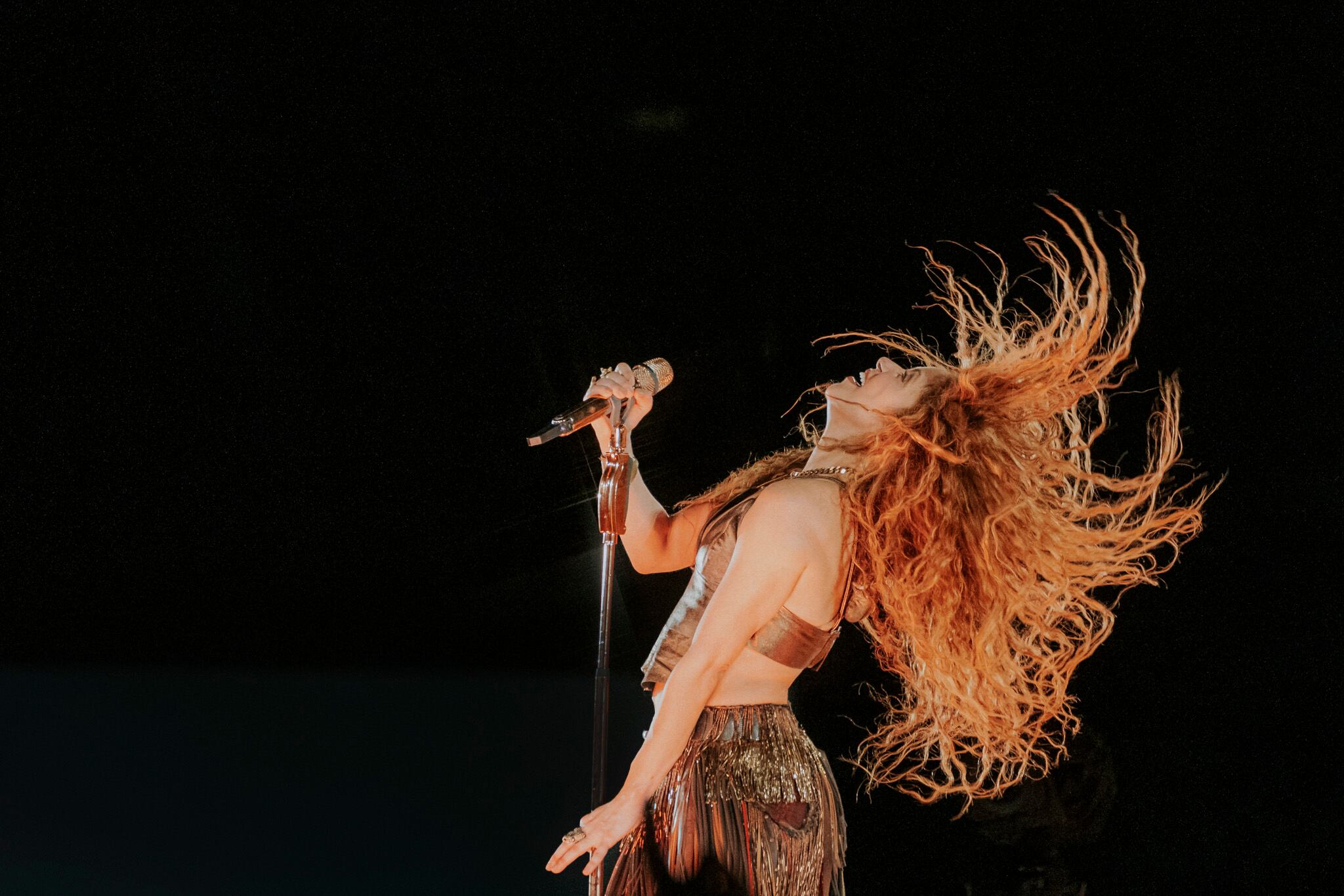 La superestrella mundial Shakira ofreció anoche el primero de sus dos conciertos en Campo Argentino de Polo. Marketing Fenix