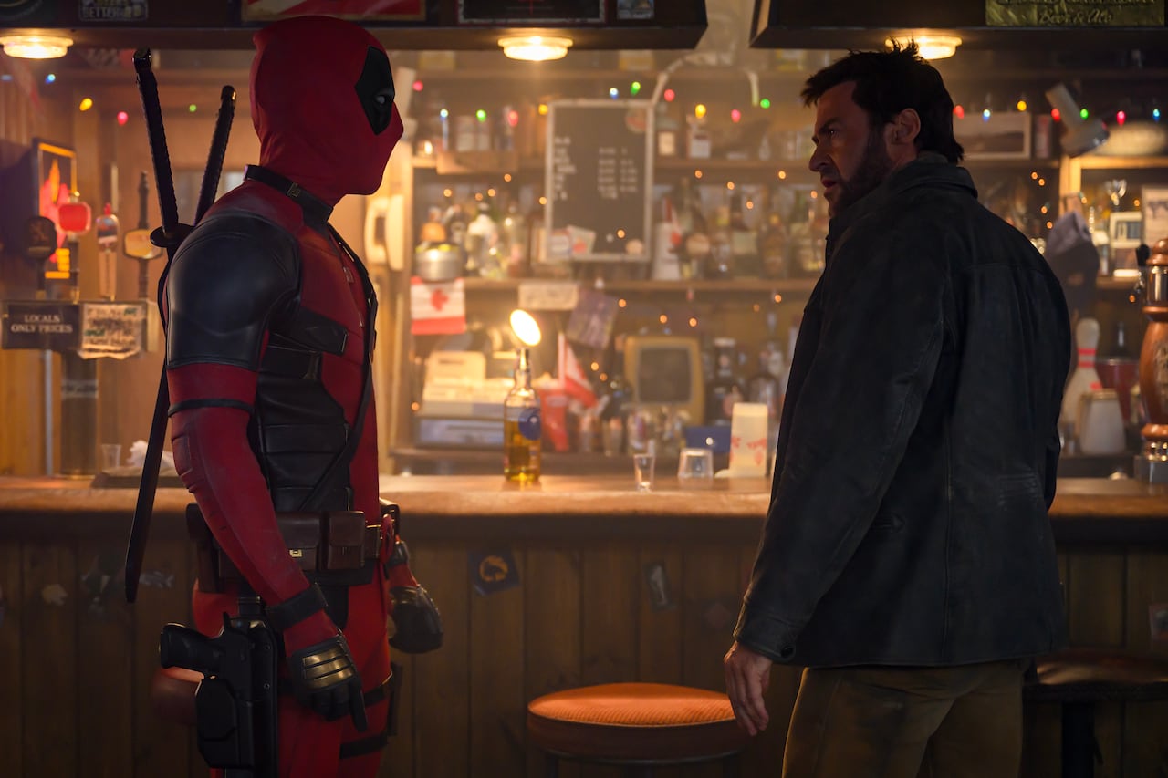 Ryan Reynolds es Deadpool/Wade Wilson y Hugh Jackman es Wolverine/Logan, en 'DEADPOOL & WOLVERINE'.