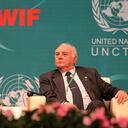 XIAMEN, CHINA - SEPTEMBER 08: (CHINA OUT) The vice-president of Peru Luis Giampietri Rojas attends the opening ceremony of the UNCTAD World Investment Forum 2010 at Xiamen International Convention Centre on September 8, 2010 in Xiamen, Guangdong province of China. (Photo by Visual China Group via Getty Images)