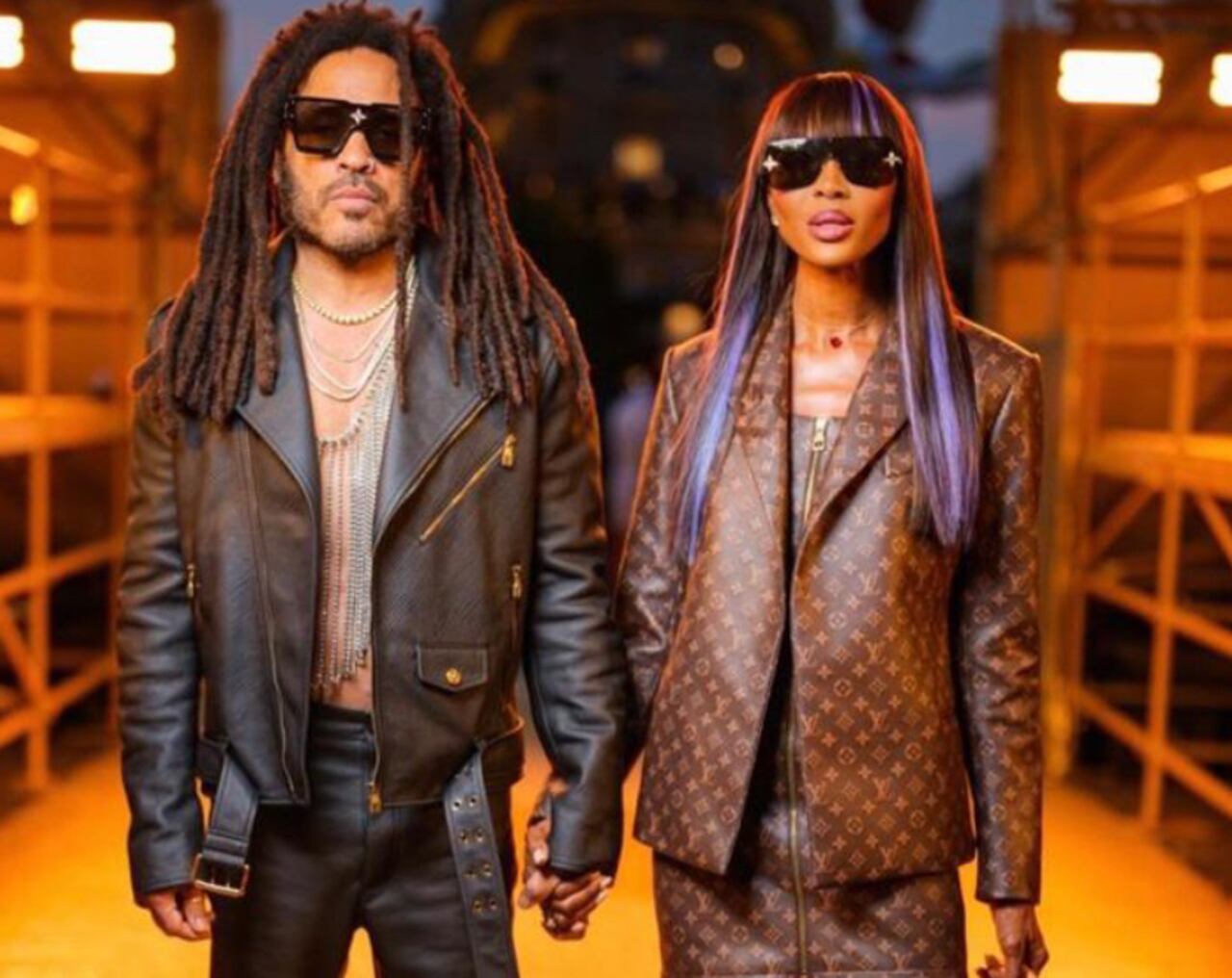 Naomi Campbell bebé. Foto: Instagram. @naomi.