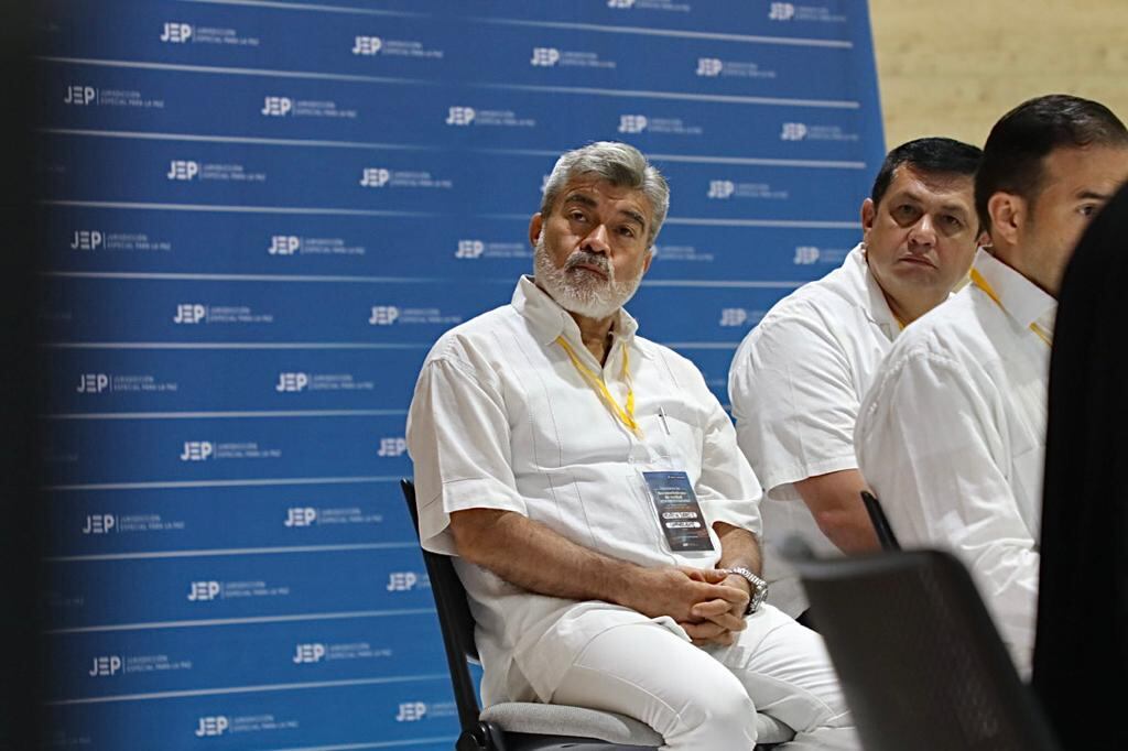 General (r) Henry Torres en audiencia de reconocimiento de verdad de la JEP en Yopal, Casanare