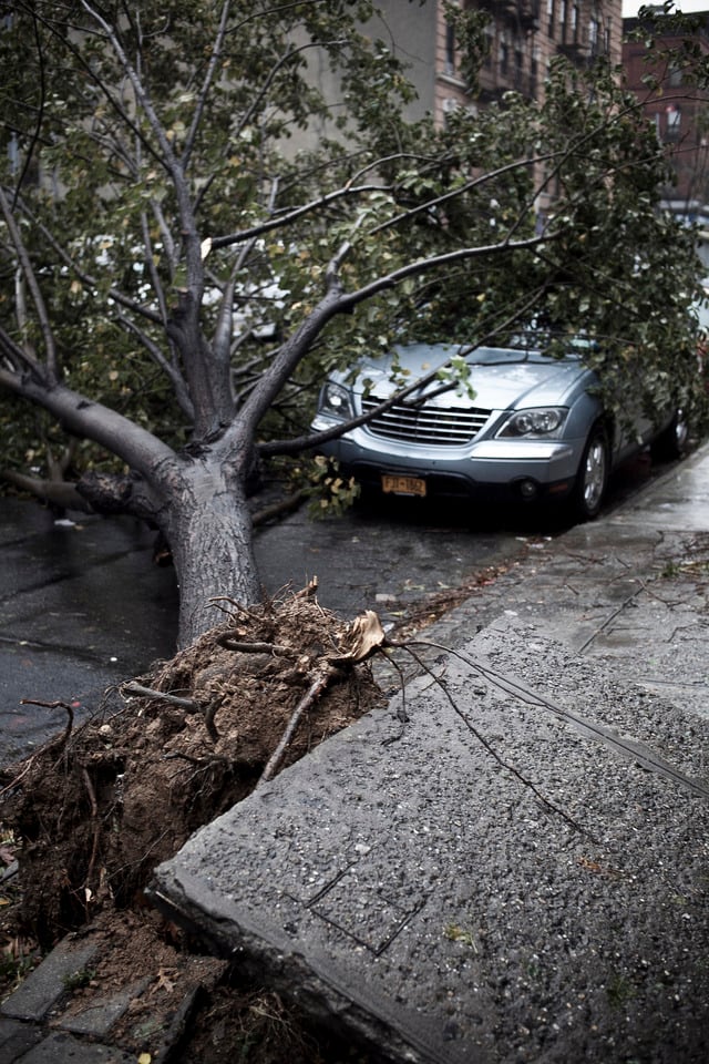 Nueva York fue uno de los lugares golpeados con más fuerza por el huracán 'Sandy'.