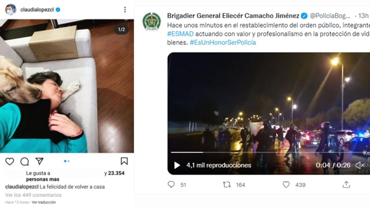 Mientras la alcaldesa descansaba, las autoridades restablecían el orden en la capital.