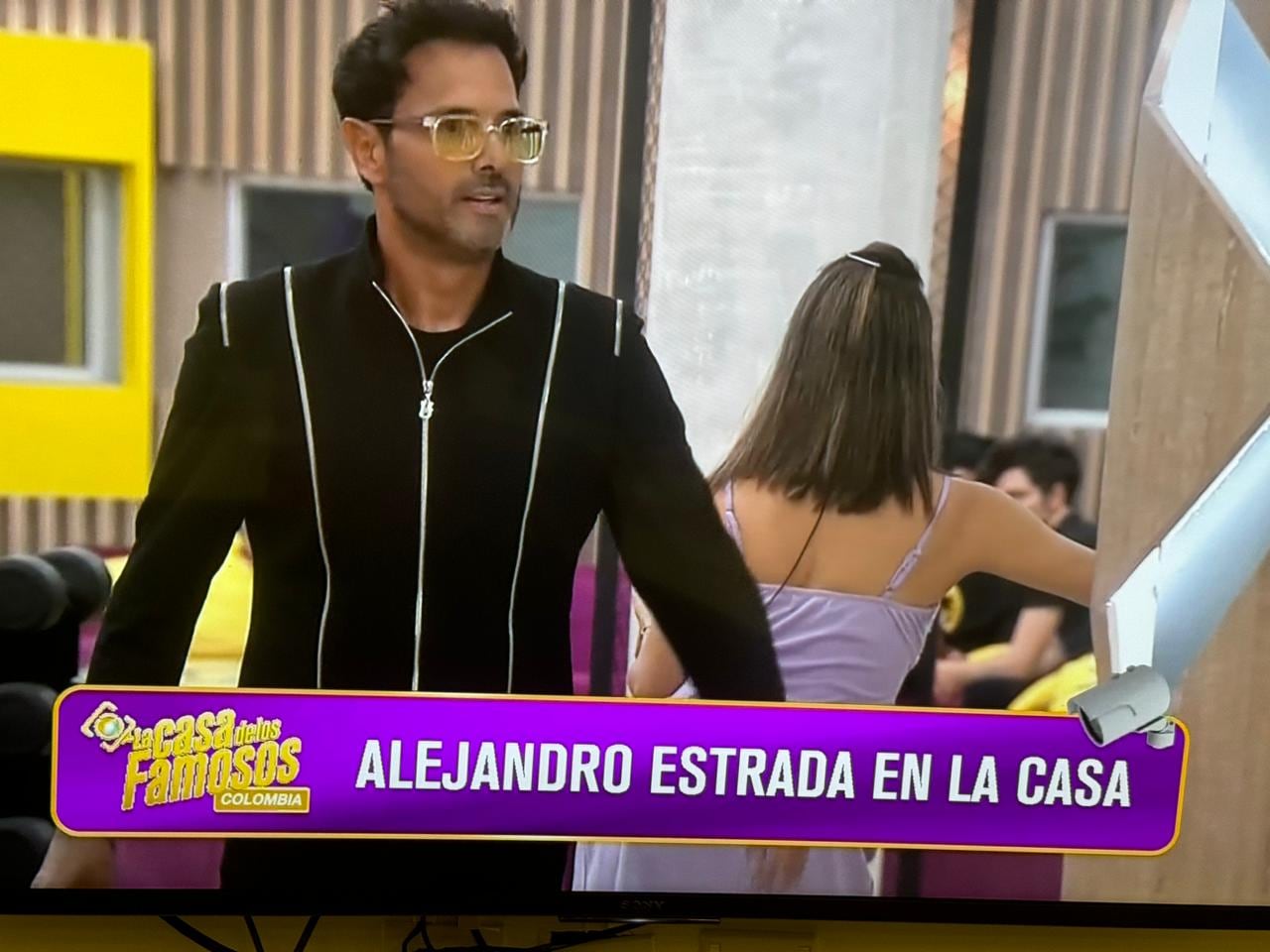 Alejandro Umaña en 'La casa de los famosos'