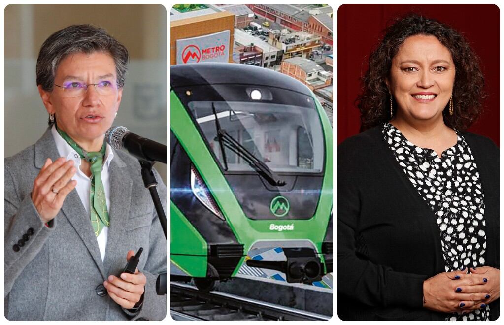 La alcaldesa Claudia López y la senadora Angélica Lozano fueron salpicadas en medio del escándalo por posible corrupción del Metro de Bogotá.