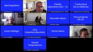 Audiencia de apelación de la defensa de John Poulos en caso de Valentina Trespalacios.