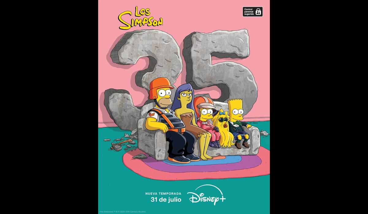 La temporada 35 de 'Los Simpson' se estrenará en el nuevo Disney+
