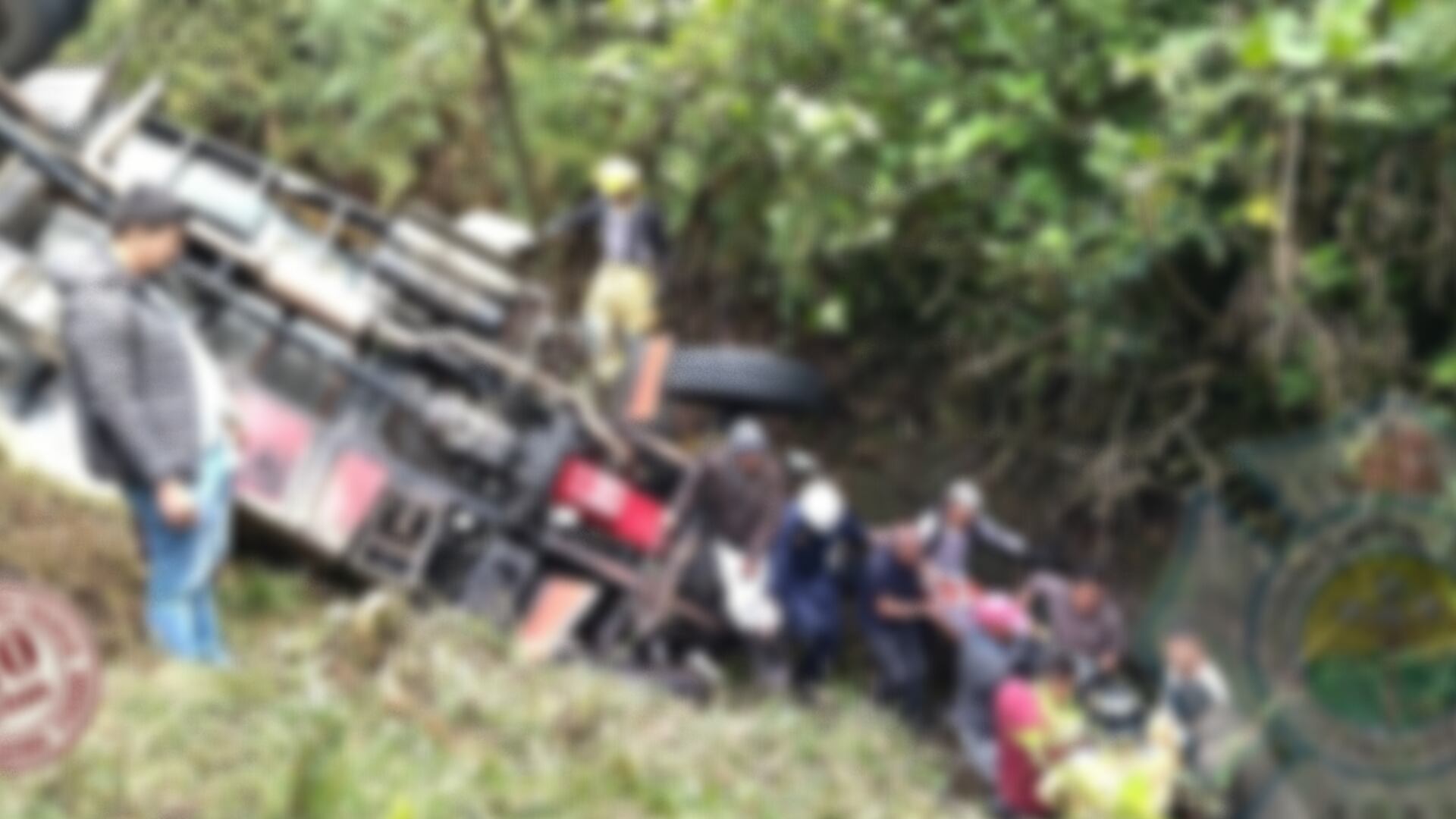 Accidente en Antioquia deja dos personas muertas.