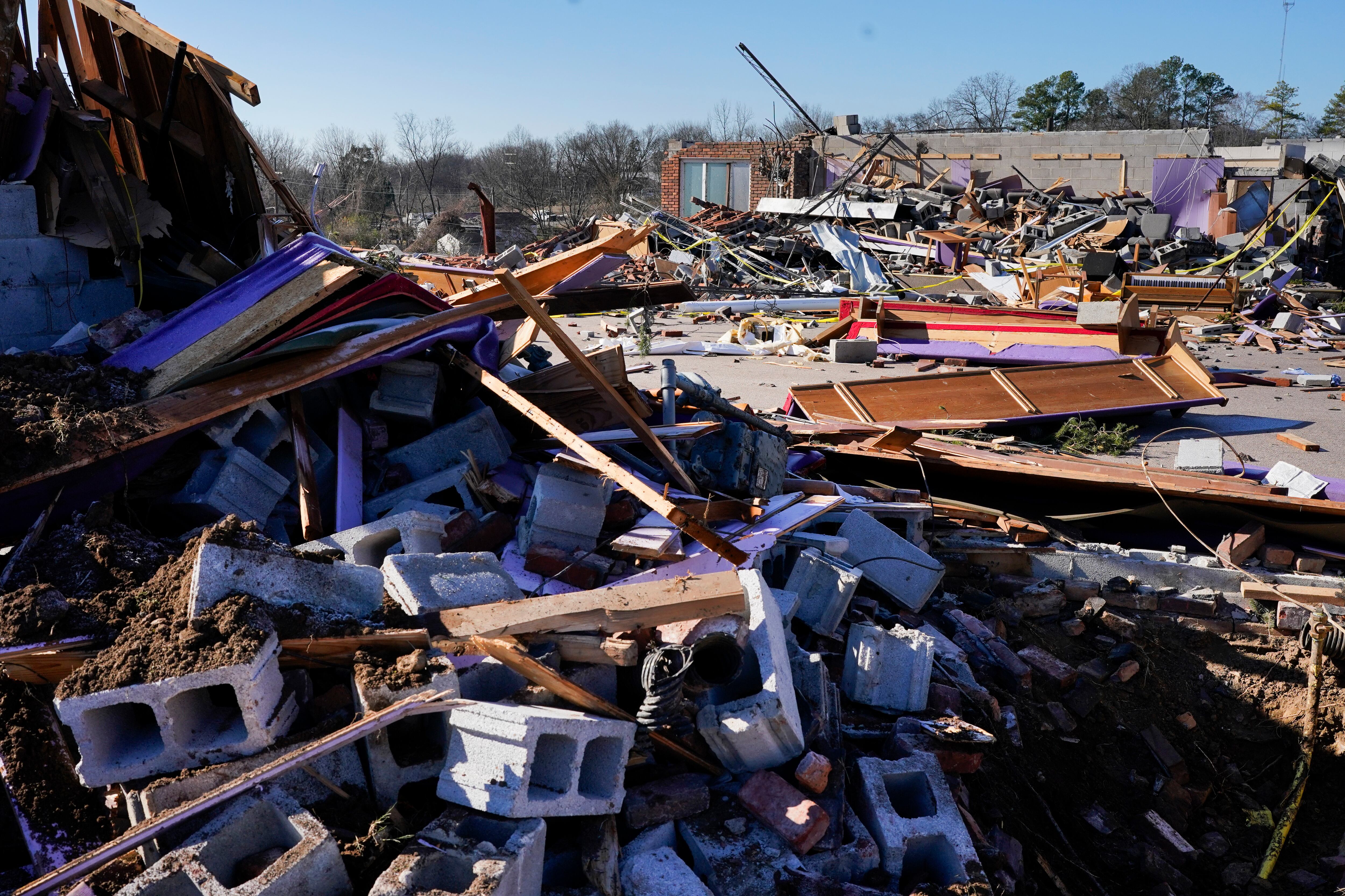Tornado en Tennessee
