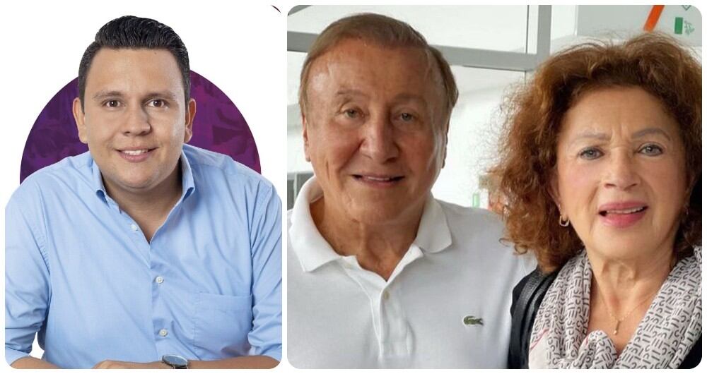 Camilo Larios, Rodolfo Hernández y Socorro Oliveros.