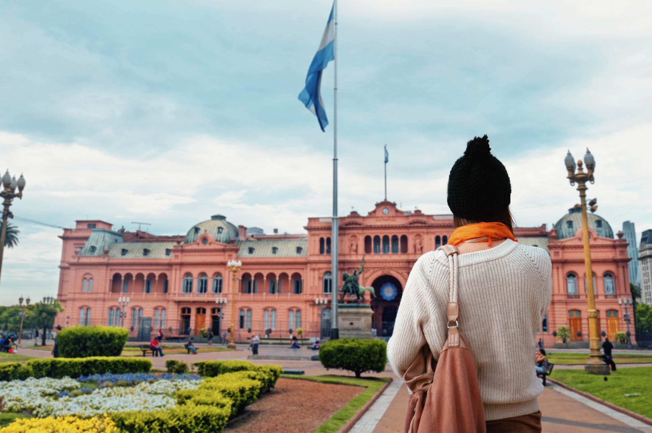 La Plaza de Mayo es uno de los lugares emblaméticos de Buenos Aires, Argentina.