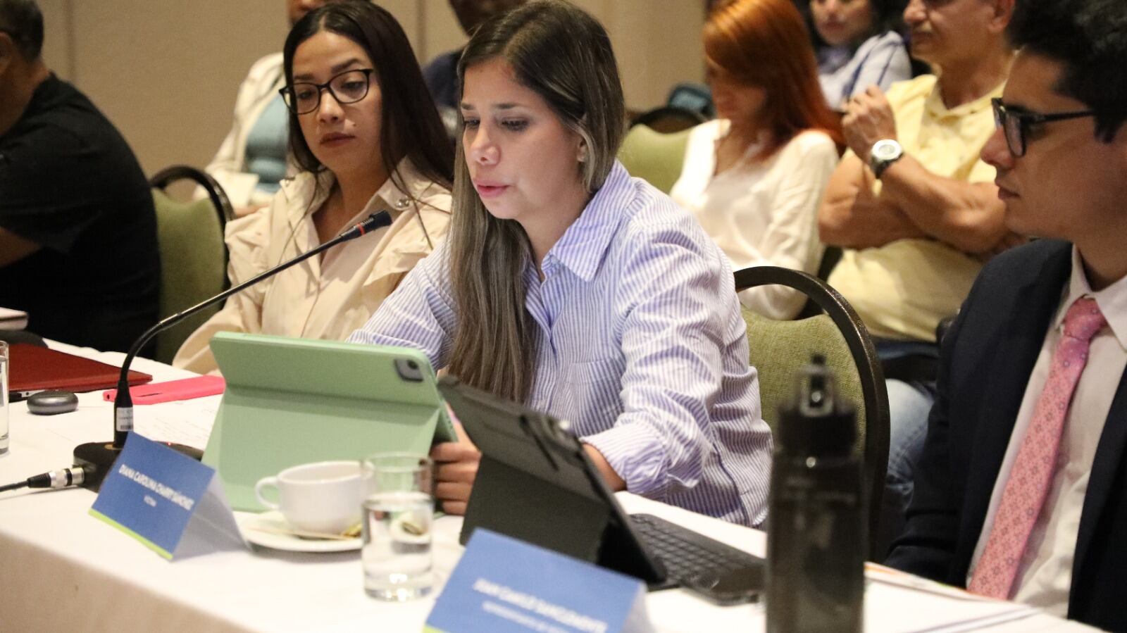 Carolina Charry, hija de uno de los diputados del Valle secuestrados y asesinados por las Farc, presentó ante la JEP los reparos que tiene sobre el proceso que adelanta esta entidad.