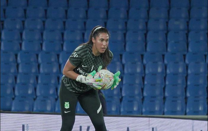 Vanessa Córdoba, portera de Atlético Nacional.