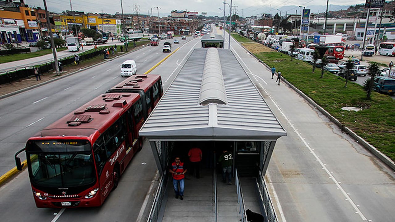 A esta hora, la estación de Transmilenio Hortúa se encuentra en normal operación.