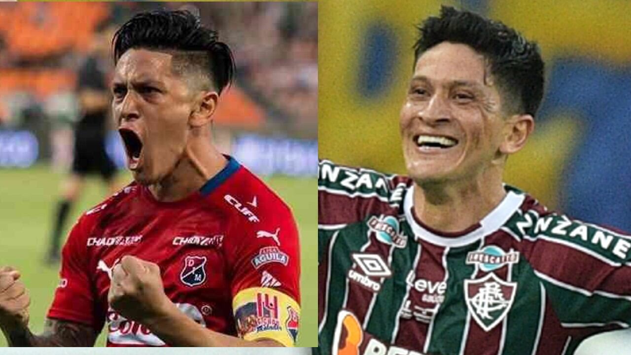 Germán Ezequiel Cano es el goleador histórico del Medellín, club que lo felicitó por el título en Libertadores.
