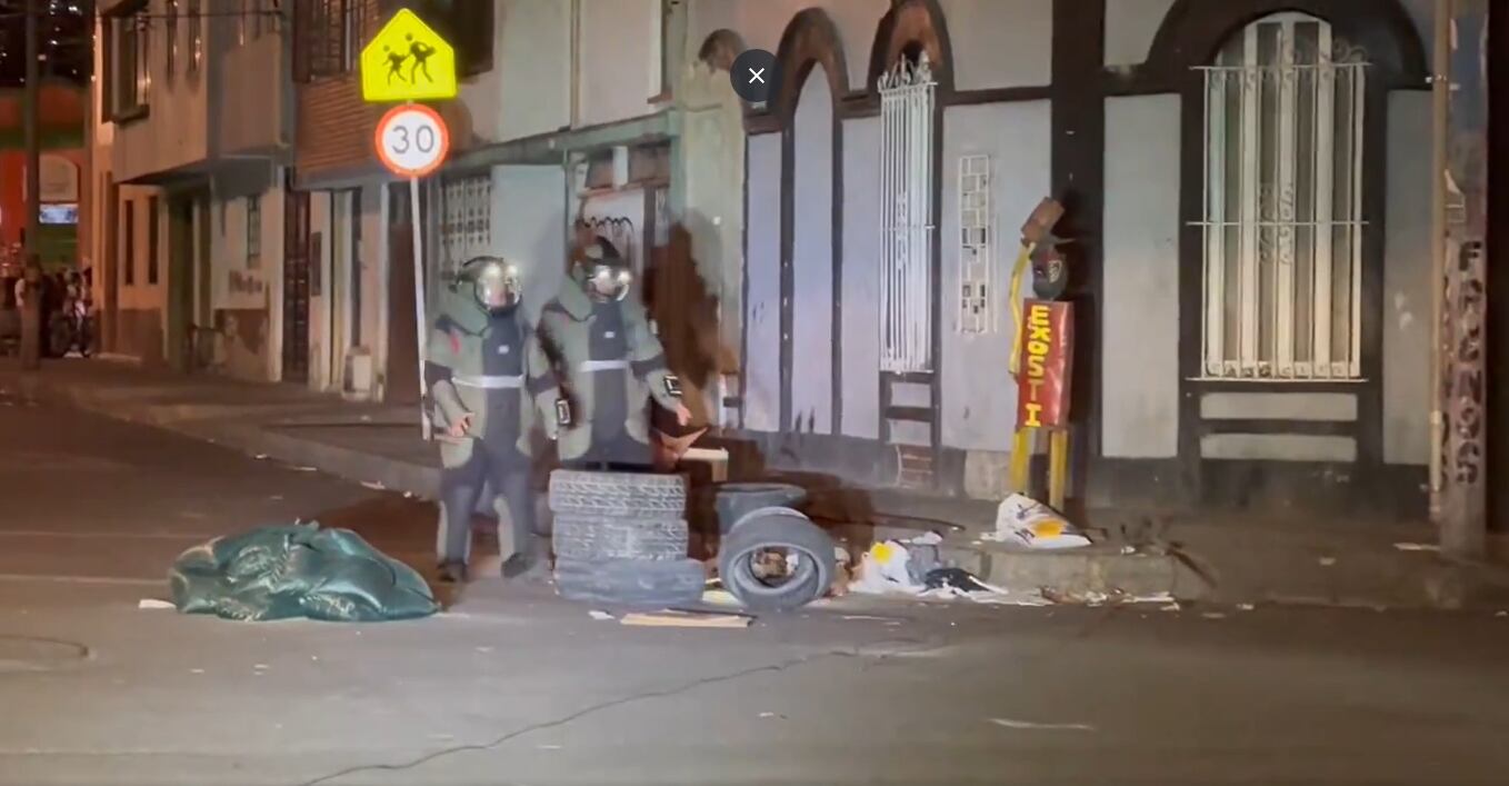 Policía controló explosivos presentes en la localidad de Santa Fe