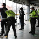 Policía Metropolitana de Bogotá operativo de seguridad en Transmilenio