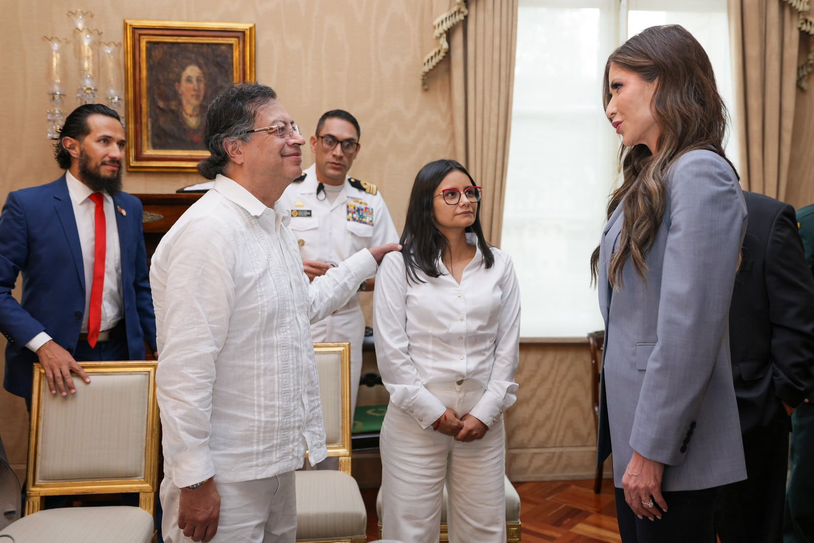 La reunión se llevó a cabo en la Casa de Nariño.
