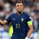 Mbappé con la Selección de Francia