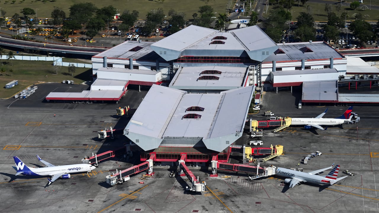 Vista aérea del Aeropuerto Internacional José Martí de La Habana