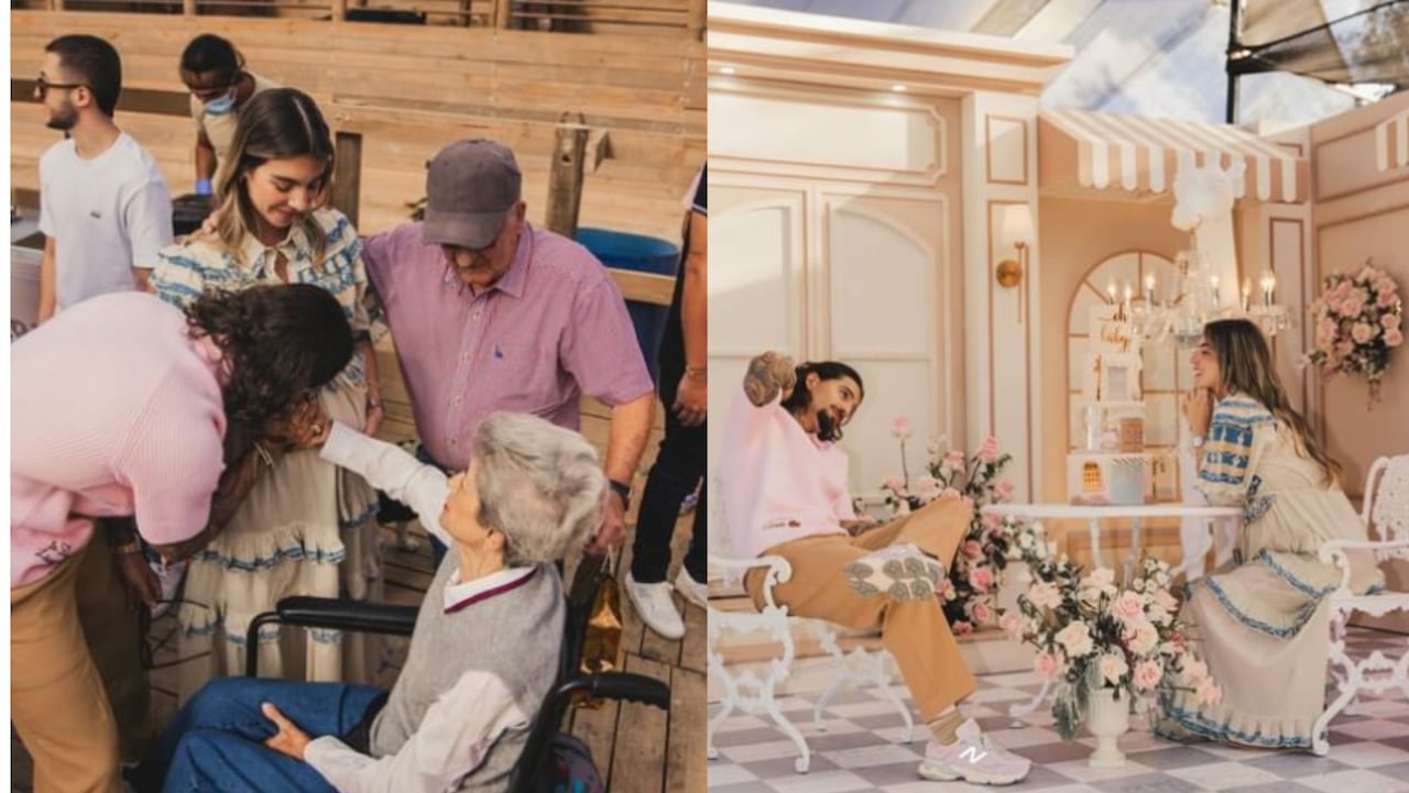 Maluma y Susana Gómez celebraron el baby shower de París por todo lo alto: los invitados terminaron tomando tetero