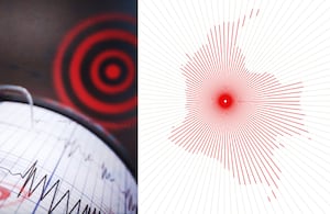 Un temblor de magnitud 3,1 se presentó en el departamento del Chocó este lunes.