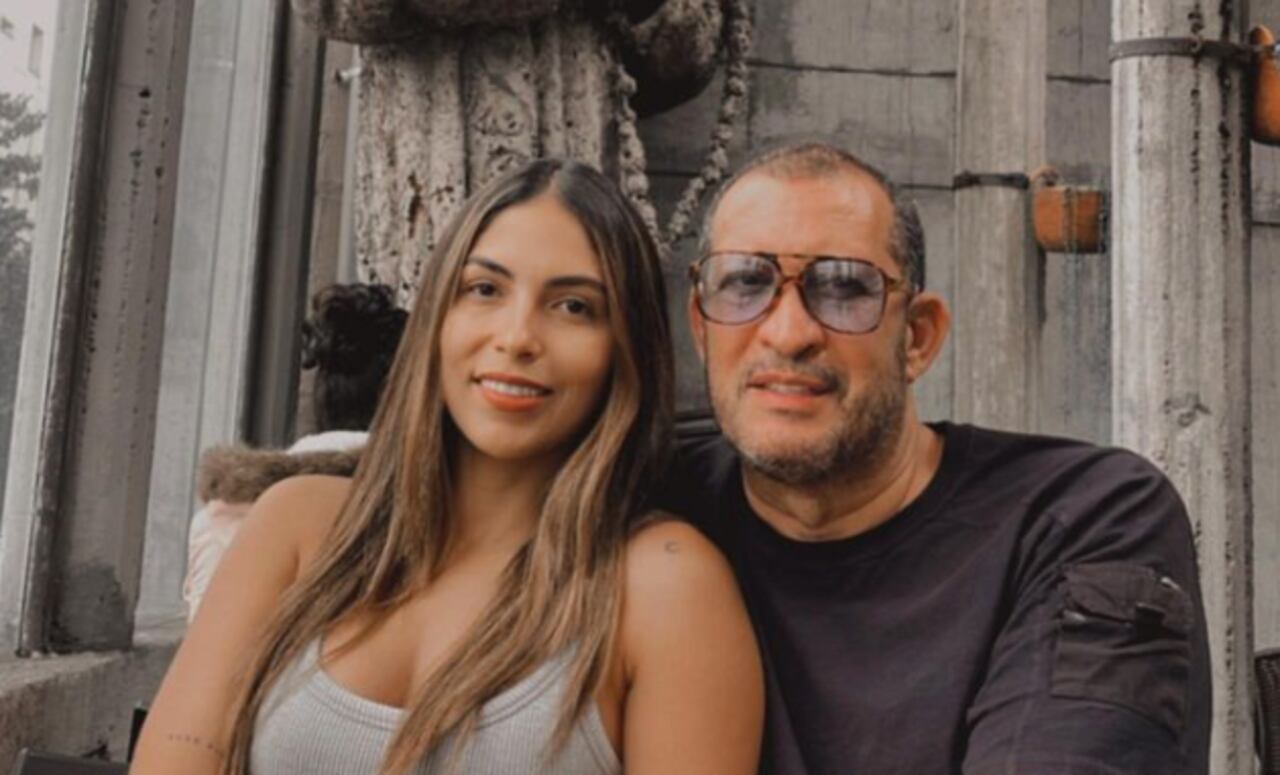 El Flaco Solórzano habló de su novia 20 años menor que él.