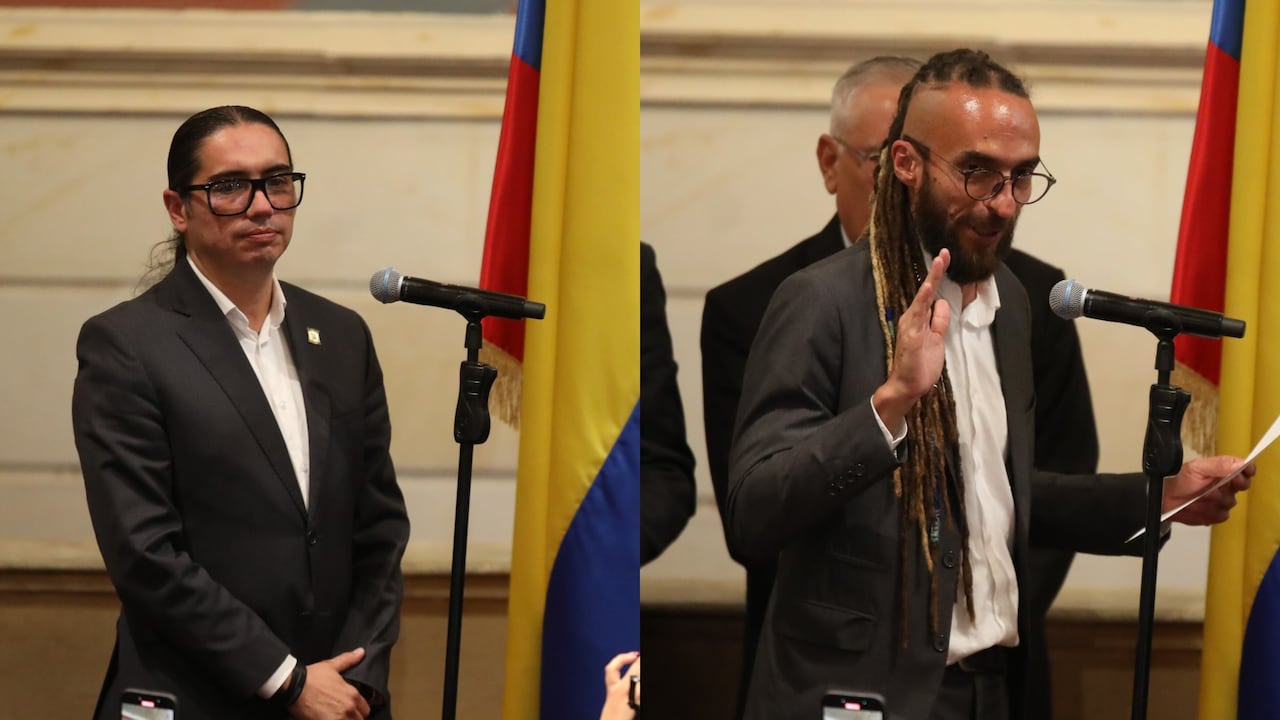 Juan Sebastián Gómez y Daniel Carvalho, nuevos vicepresidentes de la Cámara de Representantes.