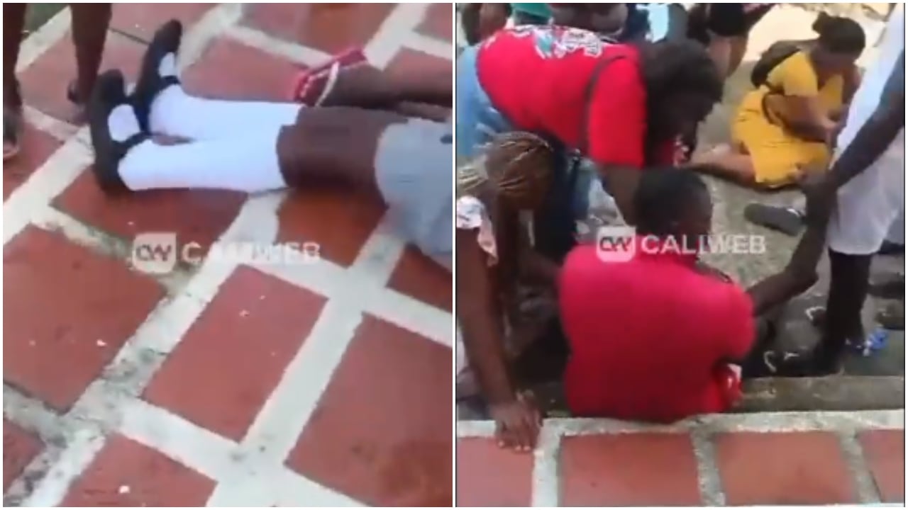 Video | Estudiantes que habrían jugado con la tabla ouija experimentaron convulsiones; imágenes fuertes