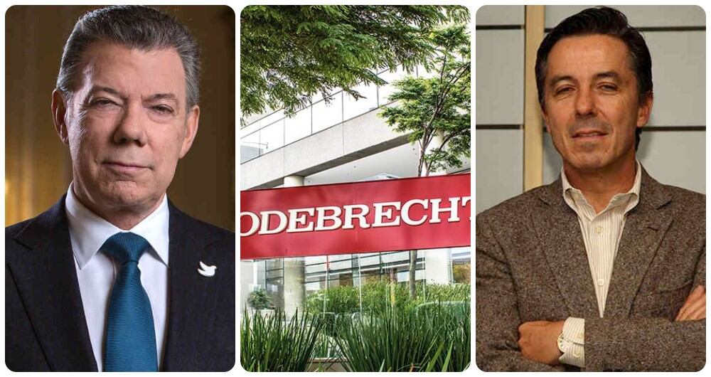 Juan Manuel Santos y Roberto Prieto