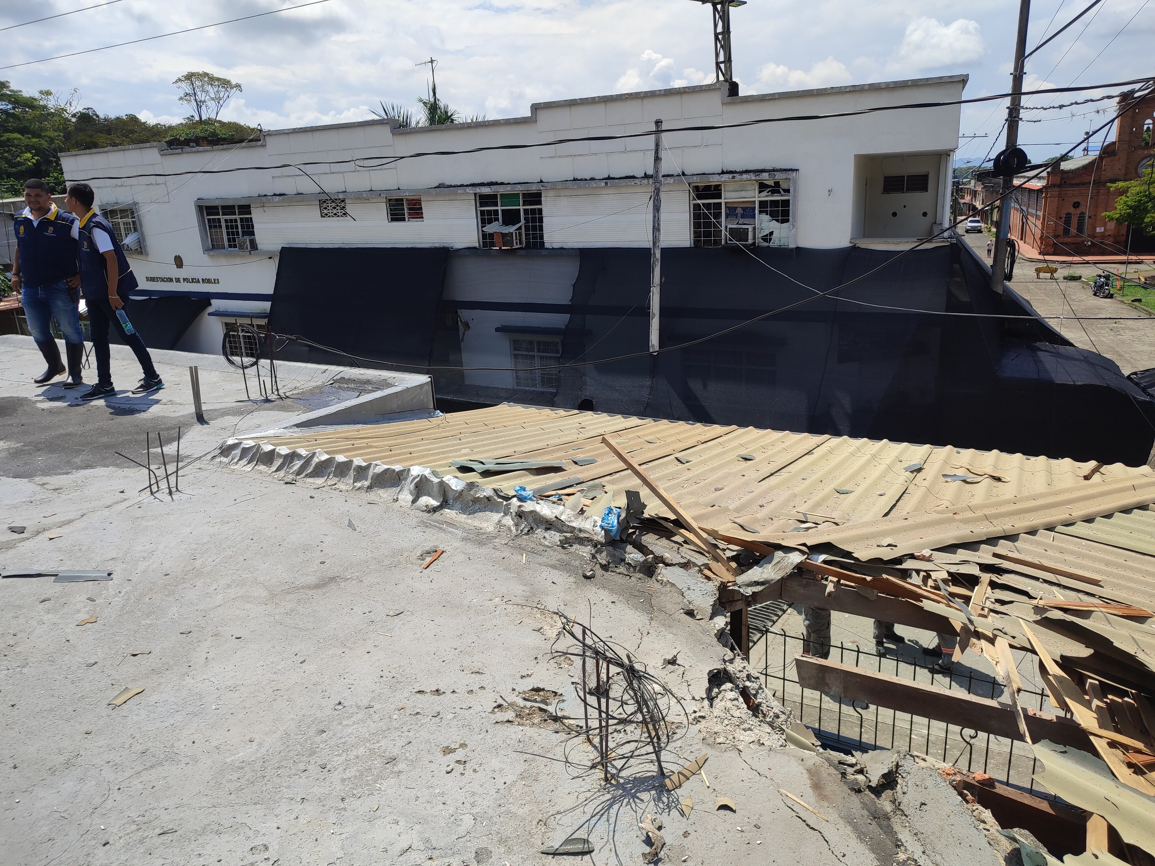 Atentado con tatuco y hostigamiento en el corregimiento de Robles en Jamundì