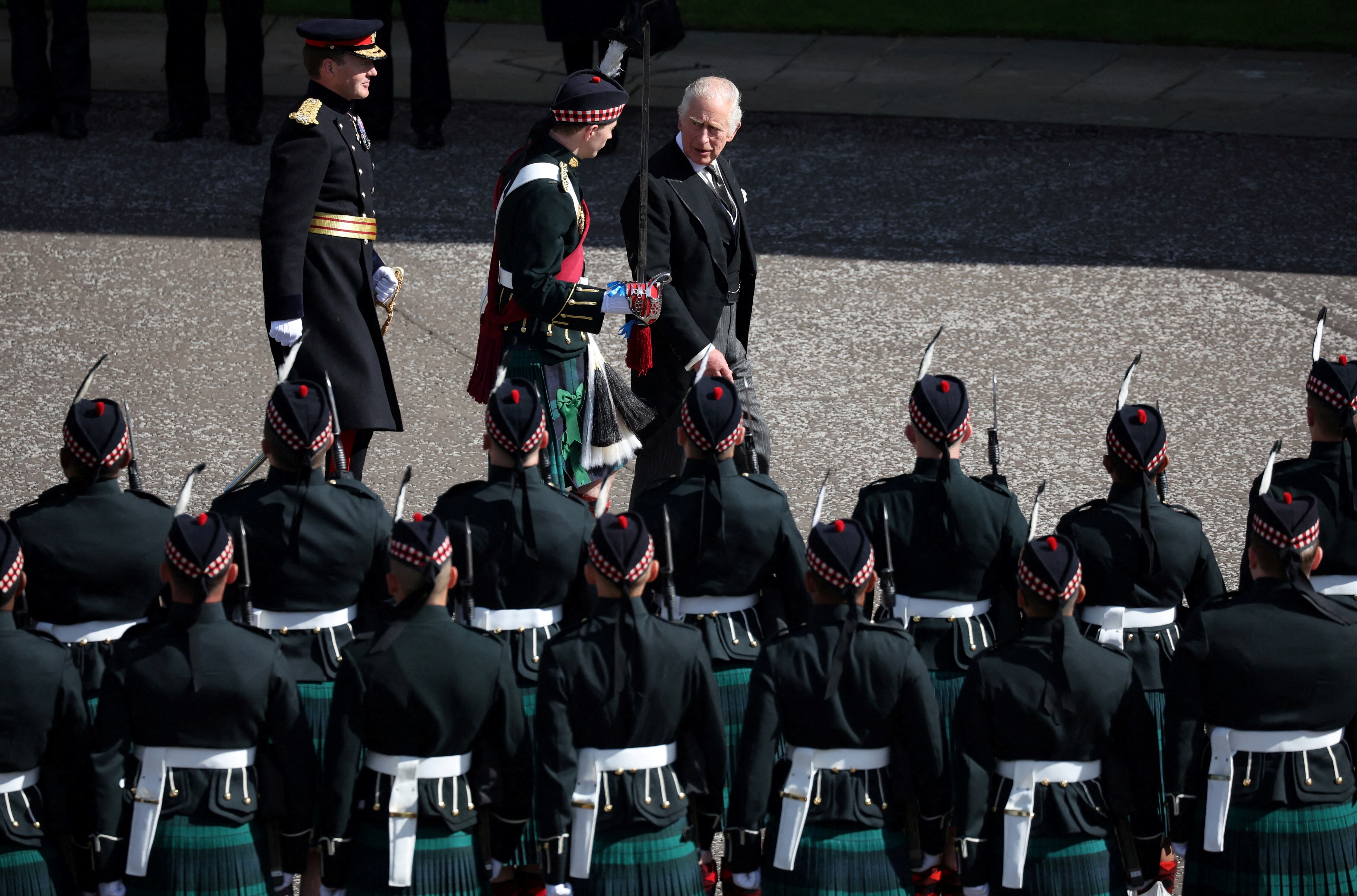 rey Carlos III de Reino Unido