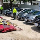 Vehículos y autopartes fueron recuperados.