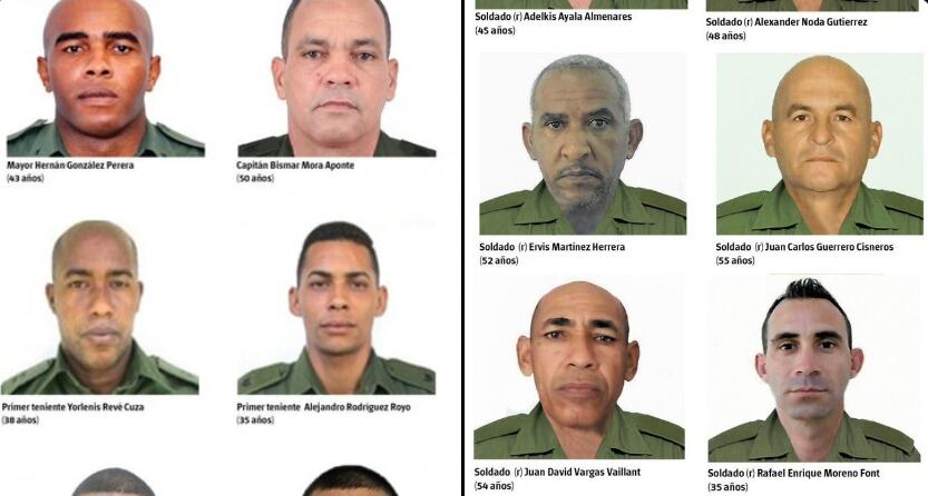 Cuba publicó las fotos y los nombres de los 32 cubanos que murieron en el ataque de EE. UU. en Caracas.
