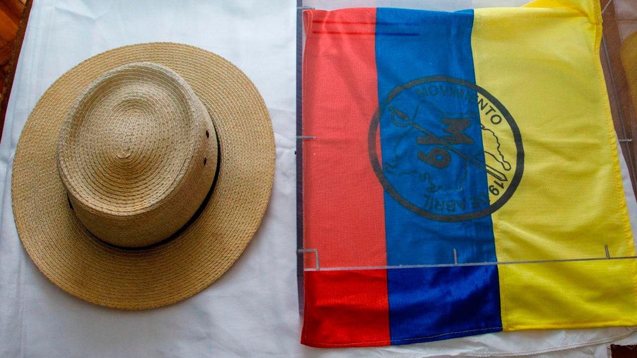 Sombrero de Carlos Pizarro Leongómez es reconocido como Patrimonio Cultural de la Nación