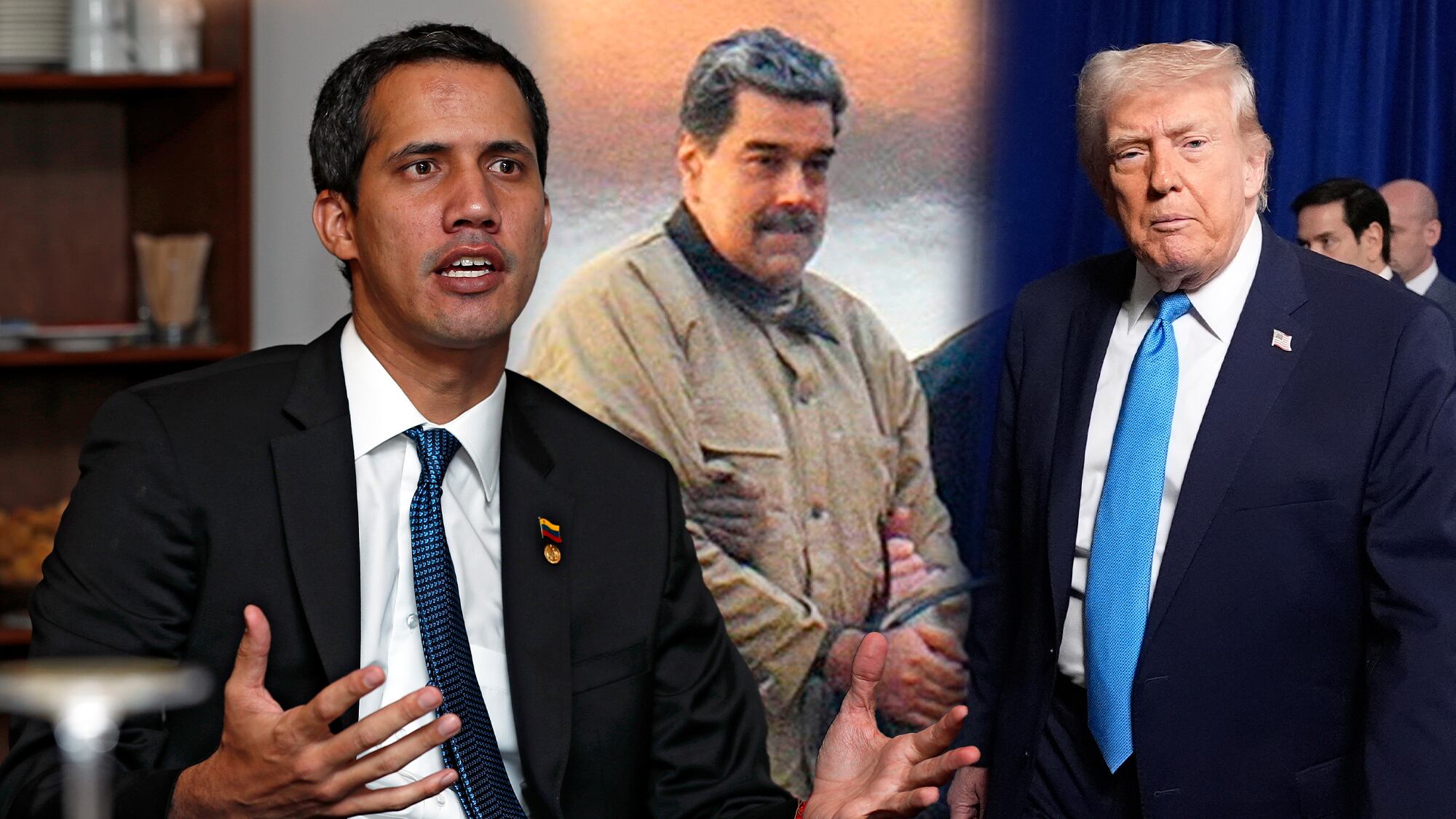 Juan Guaidó
Nicolás Maduro
Donald Trump