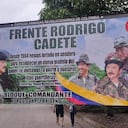 Vallas de las disidencias siembran terror en Cartagena del Chairá.