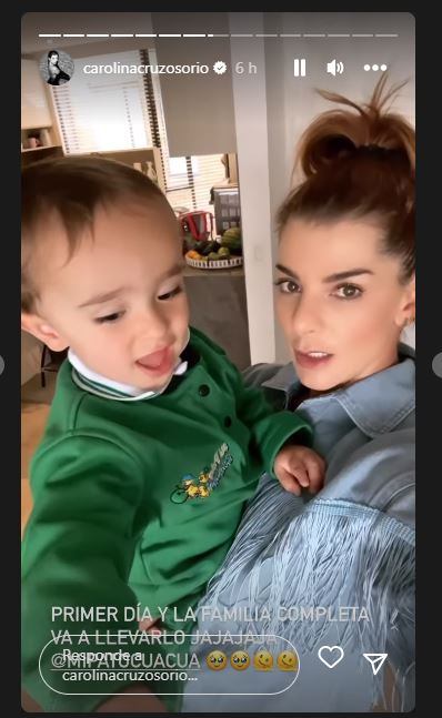 La presentadora aseguró que toda la familia acompañó al menor