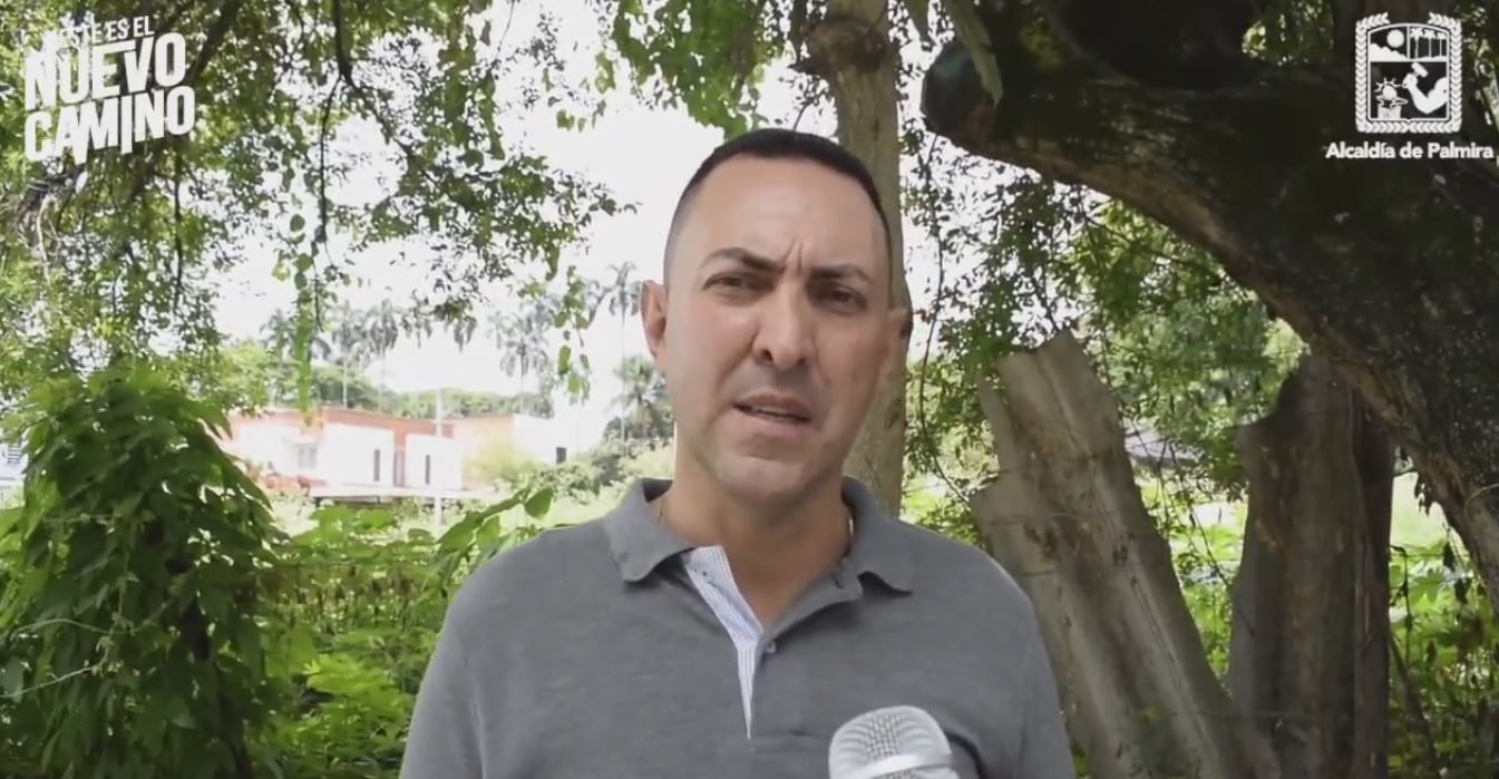 Secretario de Seguridad y Convivencia de Palmira, Rodrigo Cepeda Ascencio.