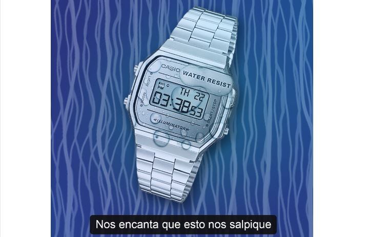 Casio también ha aprovechado el éxito de la canción