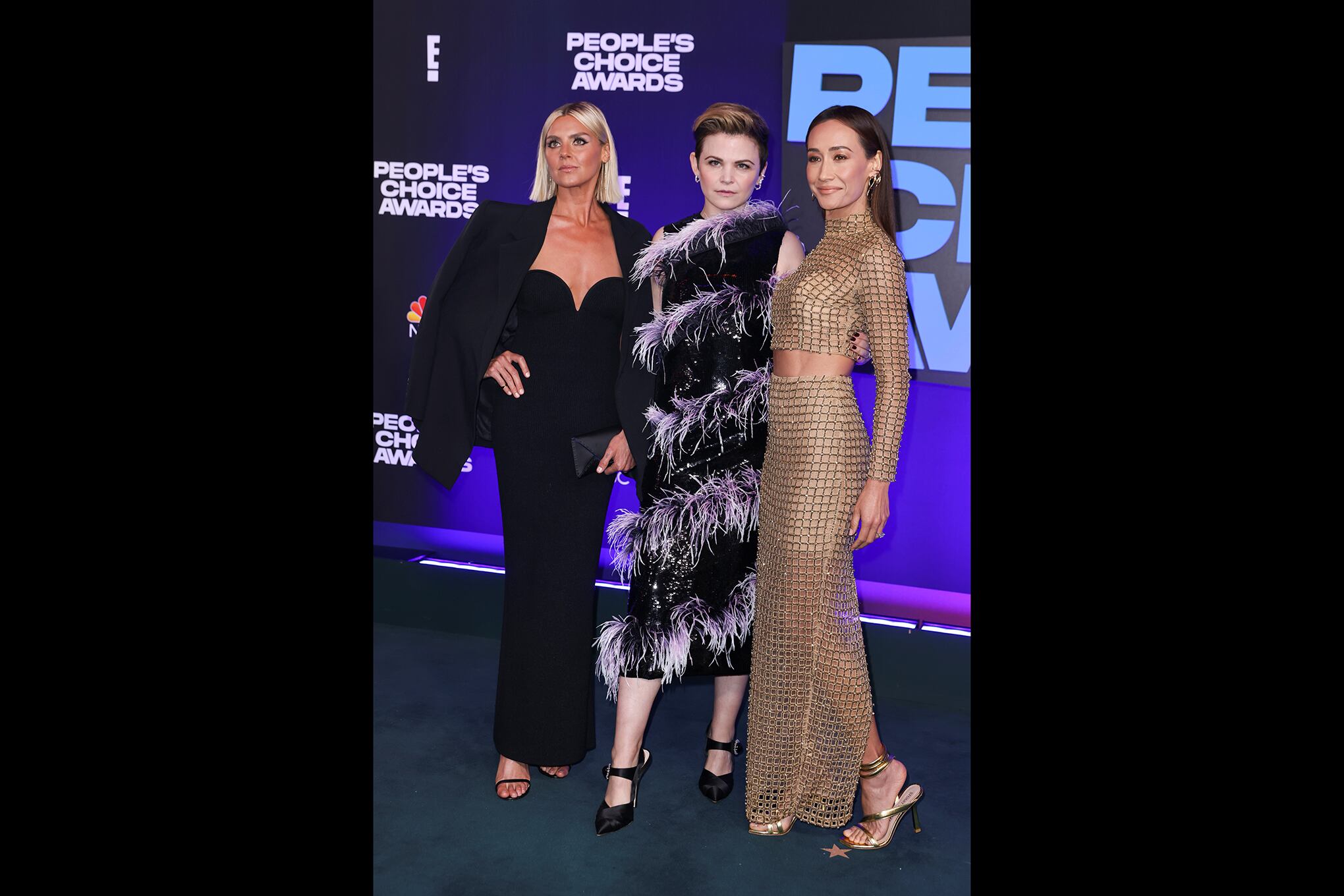 La entrada a los People's Choice Awards