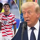 Donald Trump habló sobre su pedido a la FIFA sobre la roja de Folarin Balogun.