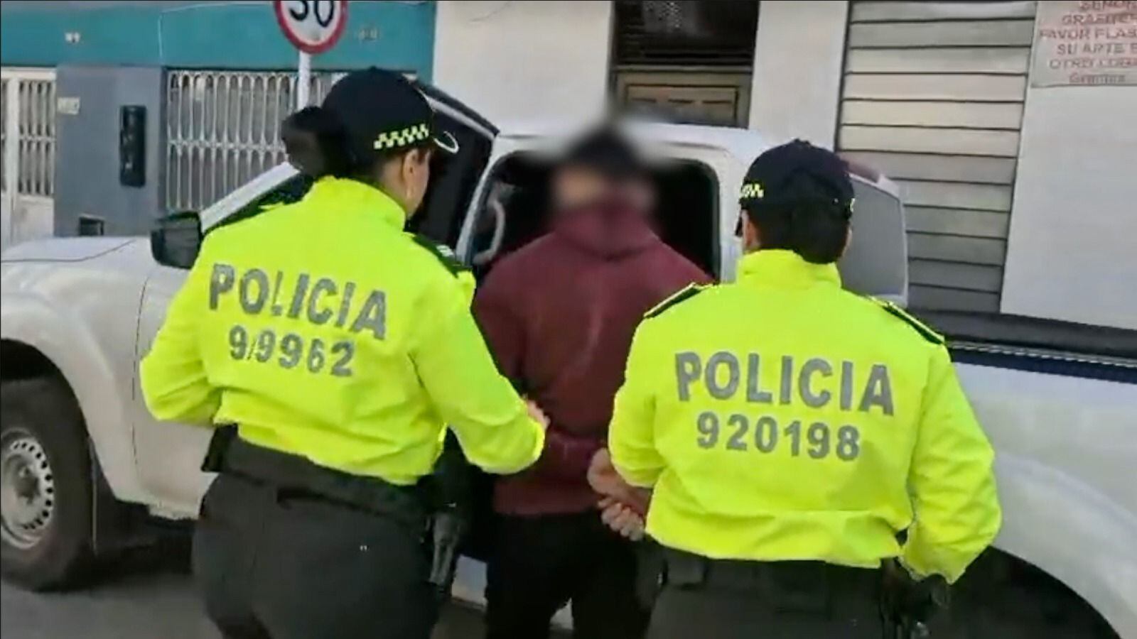 El capturado fue identificado como Cristian Poveda, quien es requerido por el Circuito Judicial del condado de Miami-Dade.