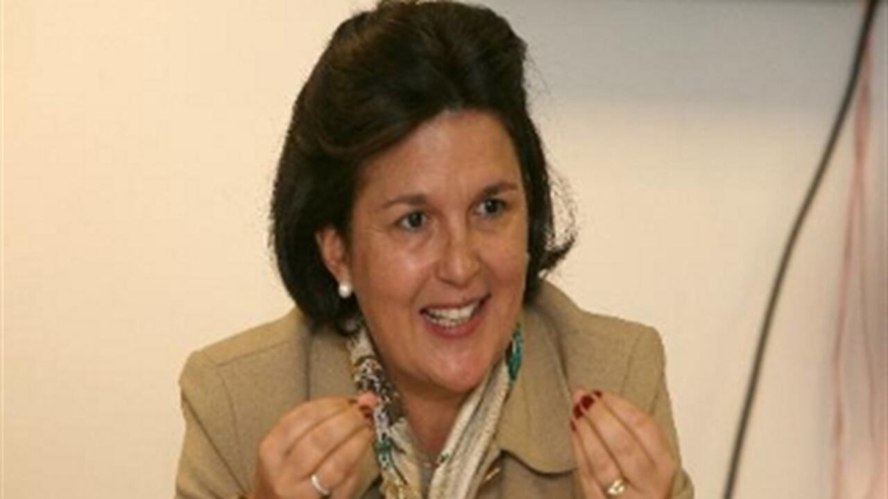 Beatriz Uribe, ministra de Medio Ambiente, Vivienda y Desarrollo Territorial.