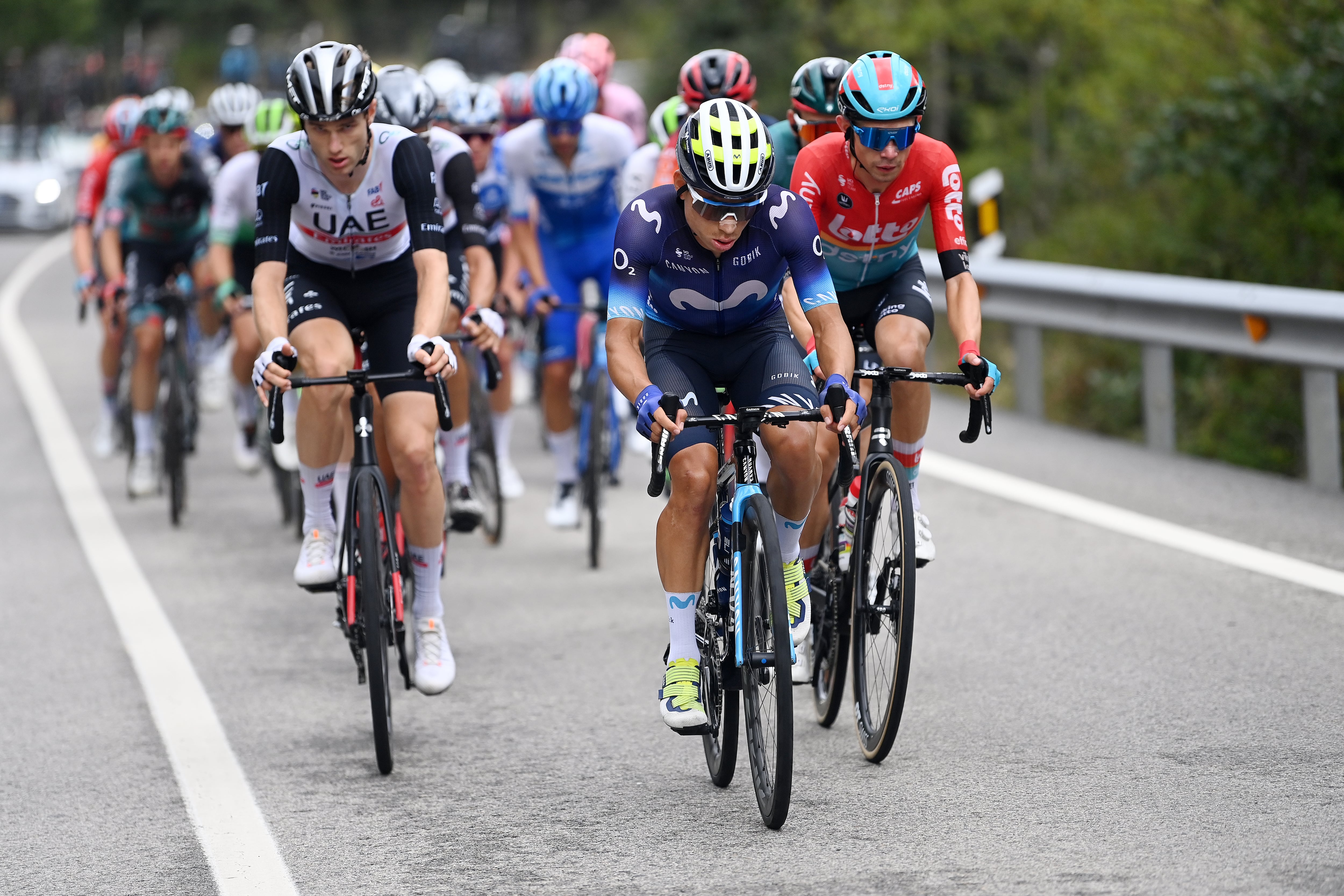 Einer Augusto Rubio Reyes está en la fuga de la etapa 20.